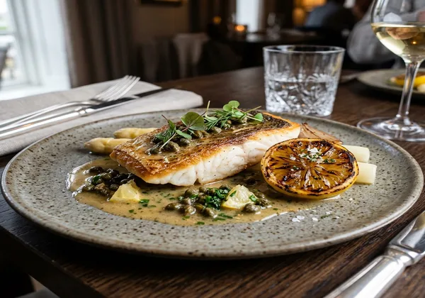 Roasted Turbot