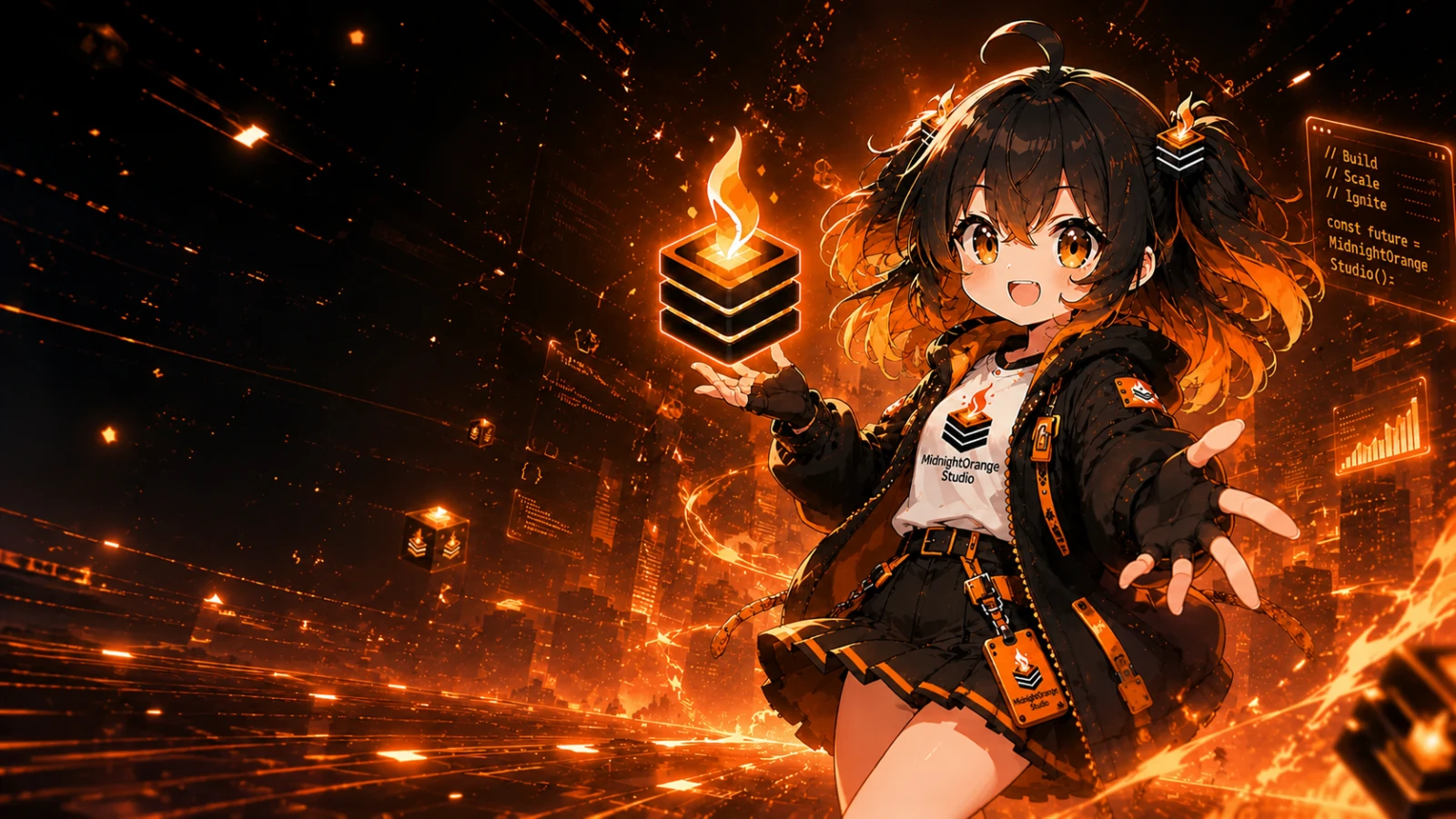 Midnight Orange Studio key visual