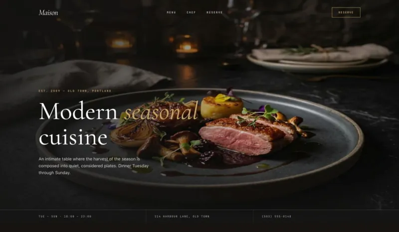 Fine Dining preview